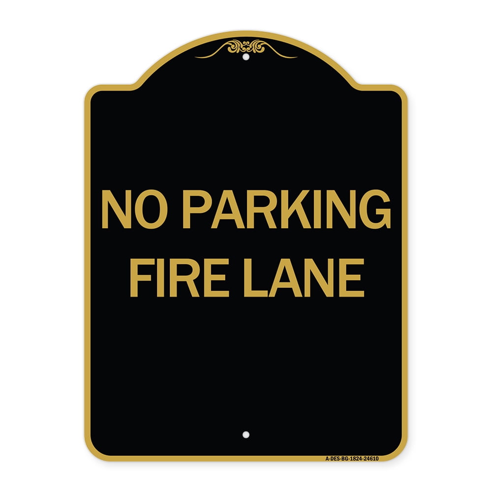 SignMission A-DES-BG-1824-24610 18 x 24 in. Designer Series Sign ...