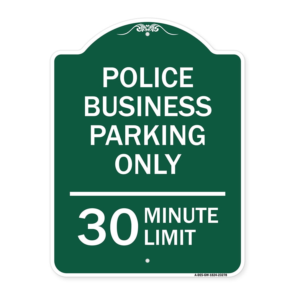SignMission A-DES-GW-1824-23278 18 x 24 in. Designer Series Sign ...