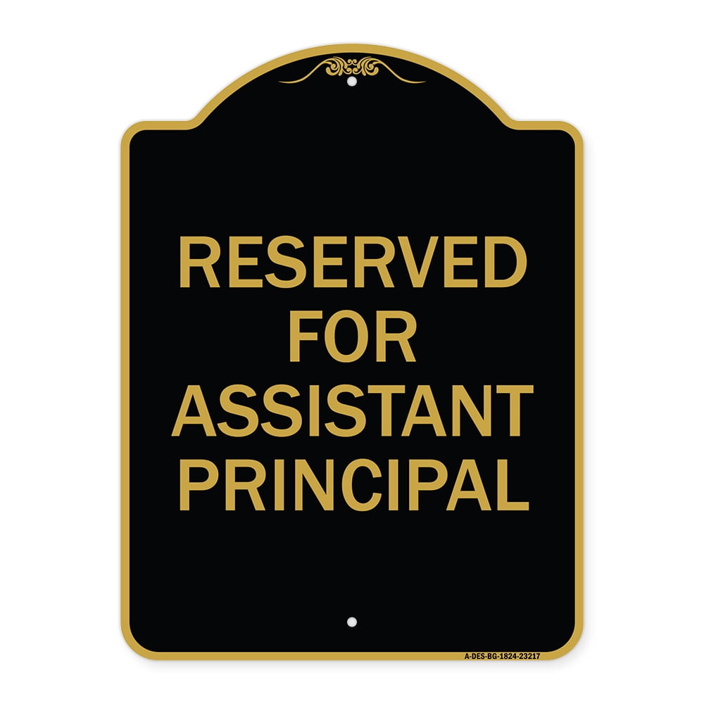 SignMission A-DES-BG-1824-23217 18 x 24 in. Designer Series Sign ...