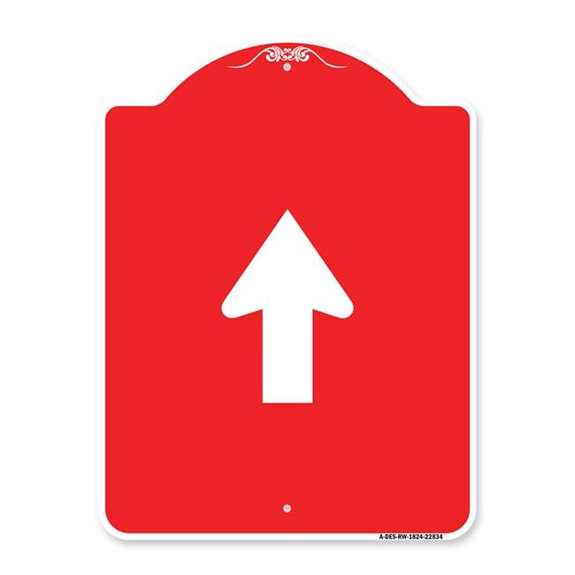SignMission A-DES-RW-1824-22834 18 x 24 in. Designer Series Sign ...