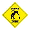 thumbnail image 1 of SignMission  20 in. Drunk Zone Xing Crossing Sign, 1 of 1