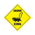thumbnail image 1 of SignMission X-20-SKUNK 20 in. Skunk Zone Xing Crossing Sign, 1 of 5