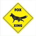 thumbnail image 1 of SignMission  20 x 20 in. Zone Xing Crossing Sign - Fox, 1 of 1