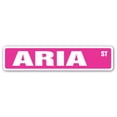 thumbnail image 1 of ARIA Street Sign Childrens Name Room Sign | Indoor/Outdoor |  24" Wide, 1 of 5