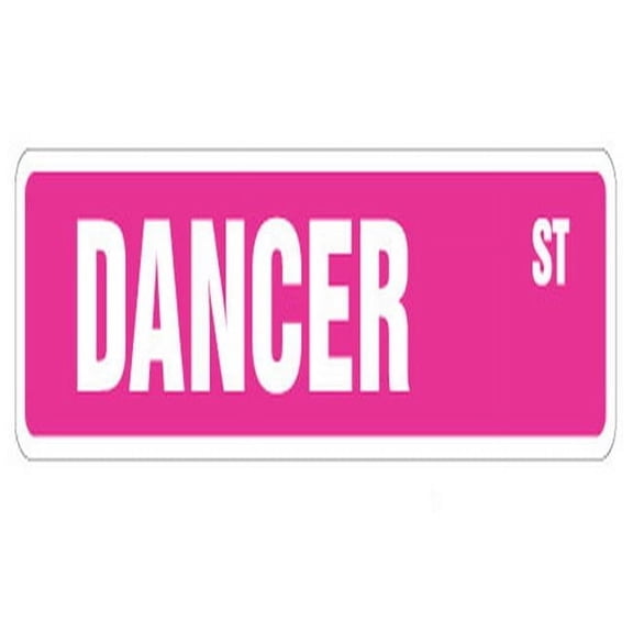 DANCER Street Sign dancing dance studio ballet tap | Indoor/Outdoor |  24" Wide