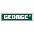 thumbnail image 1 of GEORGE Street Sign Childrens Name Room Sign | Indoor/Outdoor |  24" Wide, 1 of 5