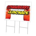 thumbnail image 1 of SignMission  24 x 36 in. Yard Sign & Stake - Strawberry Lemonade, 1 of 1