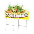 thumbnail image 1 of SignMission  24 x 36 in. Yard Sign & Stake - Tostadas, 1 of 1