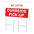 thumbnail image 1 of SignMission  24 x 36 in. Yard Sign & Stake - We Offer Curbside Pick-Up, 1 of 1