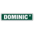 thumbnail image 1 of SignMission SS-730-DOMINIC 30 in. Dominic Street Childrens Name Room Sign, 1 of 5