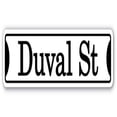 thumbnail image 1 of DUVAL ST Street Sign Childrens Name Room Sign | Indoor/Outdoor |  30" Wide, 1 of 5