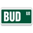 thumbnail image 1 of SignMission SS-836-BUD 36 in. Bud Street Sign - Beer Lover Drinker Green Weed, 1 of 5