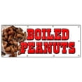 thumbnail image 1 of SignMission  36 x 96 in. Boiled Peanuts Banner Sign, 1 of 1