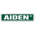 thumbnail image 1 of SignMission SS-AIDEN 4 x 18 in. Aiden Street Sign, 1 of 5