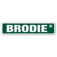 thumbnail image 1 of SignMission SS-BRODIE 4 x 18 in. Brodie Street Sign, 1 of 5