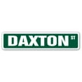 thumbnail image 1 of DAXTON Street Sign Childrens Name Room Sign | Indoor/Outdoor |  18" Wide, 1 of 5