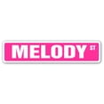 thumbnail image 1 of MELODY Street Sign Childrens Name Room Sign | Indoor/Outdoor |  18" Wide, 1 of 5