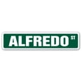 thumbnail image 1 of SignMission SS-ALFREDO 4 x 18 in. Childrens Name Room Street Sign - Alfredo, 1 of 5