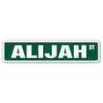 thumbnail image 1 of SignMission SS-ALIJAH 4 x 18 in. Childrens Name Room Street Sign - Alijah, 1 of 5