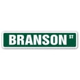 thumbnail image 1 of SignMission SS-BRANSON 4 x 18 in. Childrens Name Room Street Sign - Branson, 1 of 5