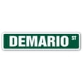 thumbnail image 1 of DEMARIO Street Sign Childrens Name Room Sign | Indoor/Outdoor |  18" Wide, 1 of 5
