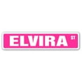 thumbnail image 1 of ELVIRA Street Sign Childrens Name Room Sign | Indoor/Outdoor |  18" Wide, 1 of 5