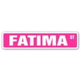 thumbnail image 1 of SignMission SS-FATIMA 4 x 18 in. Childrens Name Room Street Sign - Fatima, 1 of 5