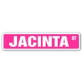 thumbnail image 1 of JACINTA Street Sign Childrens Name Room Sign | Indoor/Outdoor |  18" Wide, 1 of 5