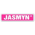 thumbnail image 1 of JASMYN Street Sign Childrens Name Room Sign | Indoor/Outdoor |  18" Wide, 1 of 5