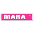 thumbnail image 1 of SignMission SS-MARA 4 x 18 in. Childrens Name Room Street Sign - Mara, 1 of 5