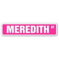thumbnail image 1 of MEREDITH Street Sign Childrens Name Room Sign | Indoor/Outdoor |  18" Wide, 1 of 5