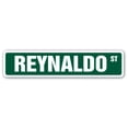 thumbnail image 1 of REYNALDO Street Sign Childrens Name Room Sign | Indoor/Outdoor |  18" Wide, 1 of 5