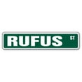 thumbnail image 1 of RUFUS Street Sign Childrens Name Room Sign | Indoor/Outdoor |  18" Wide, 1 of 5