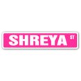 thumbnail image 1 of SHREYA Street Sign Childrens Name Room Sign | Indoor/Outdoor |  18" Wide, 1 of 5