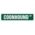 thumbnail image 1 of SignMission SS-CoonHound 4 x 18 in. Coonhound Street Sign, 1 of 5