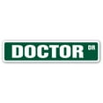 thumbnail image 1 of SignMission SS-DOCTOR 4 x 18 in. Doctor Street Sign, 1 of 5