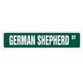 thumbnail image 1 of SignMission SS-GERMAN SHEPHERD 4 x 18 in. German Shepherd Street Sign, 1 of 5
