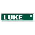 thumbnail image 1 of SignMission  4 x 18 in. Luke Street Sign, 1 of 8