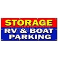 thumbnail image 1 of SignMission  48 x 120 in. Storage Rv & Boat Parking Banner Sign - Short Long Term Secure Indoor, 1 of 1