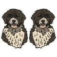 thumbnail image 1 of SignMission 6 in. Super Cute Dog Decal - Spanish Water Dog - Pack of 2, 1 of 1