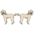 thumbnail image 1 of SignMission 6 in. Super Cute Dog Decal - Standard Poodle - Pack of 2, 1 of 1