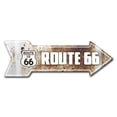 thumbnail image 1 of SignMission P-ARROW-999629 6 x 18 in. Arrow Sign - Route 66 Rusty, 1 of 2