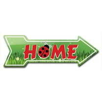 SignMission 6 x 18 in. Indoor & Outdoor Decor Direction Sticker Vinyl Wall Decals - Home - 24 in.