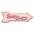 thumbnail image 1 of SignMission P-ARROW-999616 6 x 18 in. She Shed Arrow Sign, 1 of 2