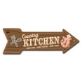 thumbnail image 1 of SignMission P-ARROW-999899 6 x 18 in. Wide Country Kitchen Arrow Sign, 1 of 2