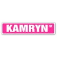 thumbnail image 1 of KAMRYN Street Sign Childrens Name Room Sign | Indoor/Outdoor |  24" Wide, 1 of 5