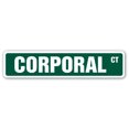 thumbnail image 1 of CORPORAL Street Sign US Army Marine CPL military | Indoor/Outdoor |  24" Wide, 1 of 5