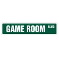 thumbnail image 1 of SignMission SS-624-GAMEROOM 6 x 24 in. Game Room Street Sign, 1 of 5