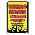 thumbnail image 1 of SignMission 6 x 9 in. Tattoo Parking Decals - Tattoos Art Parlor Studio Artist Tats, 1 of 4