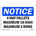 thumbnail image 1 of SignMission OS-NS-A-710-V-10349 7 x 10 in. OSHA Notice Sign - Beware of the Dog, 1 of 6